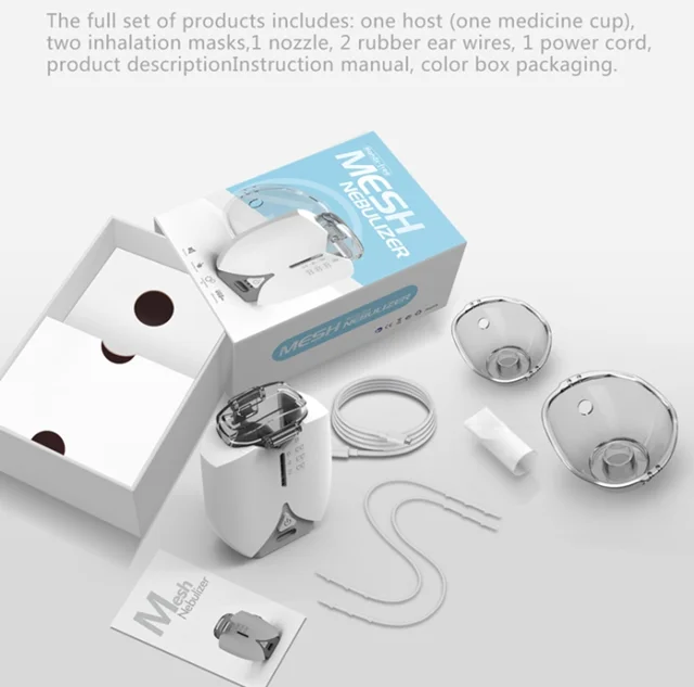 دستگاه استنشاق نبولایزر شارژی مدلUN100 Portable Nebulizer