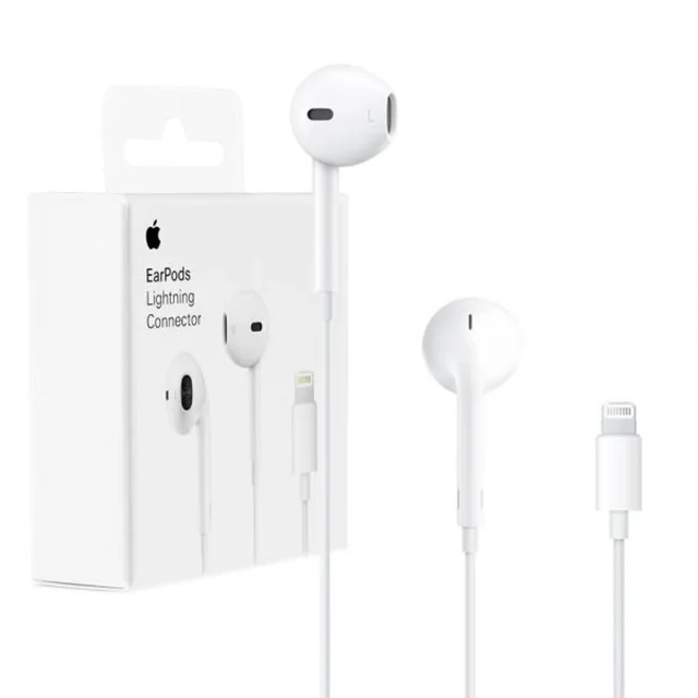 هندزفری با سیم اپل مدل EarPods کانکتور لایتنینگ غیر اصل