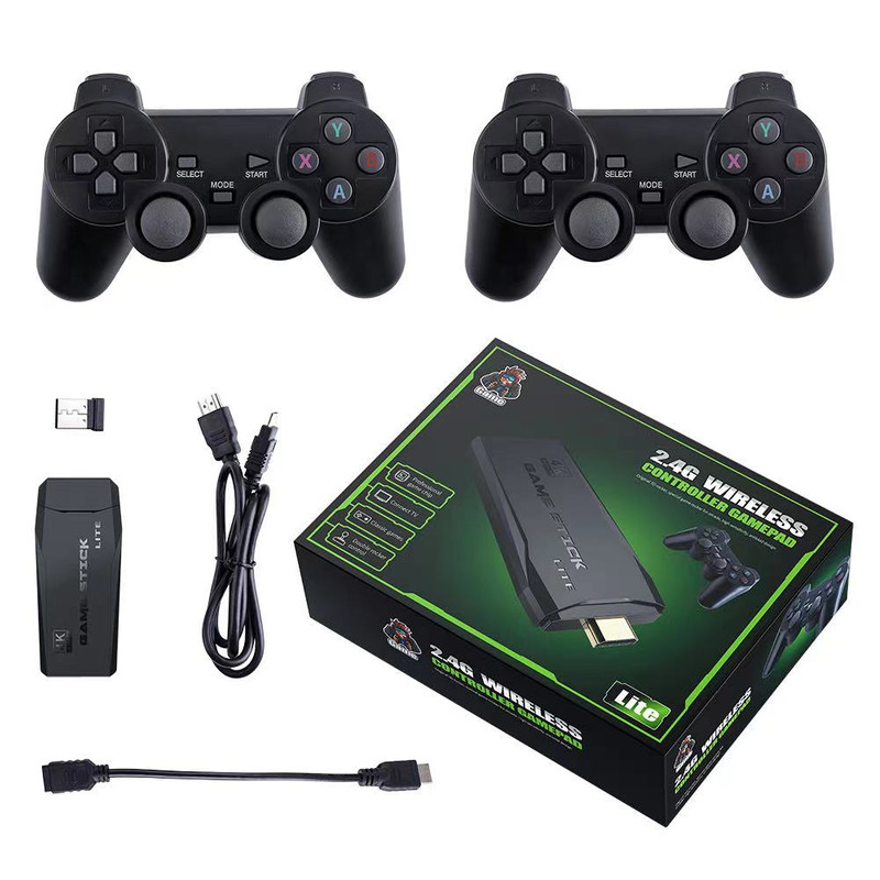 کنسول بازی Game Stick Lite 4K (برد قرمز بدون مشکل لودینگ و مموری)