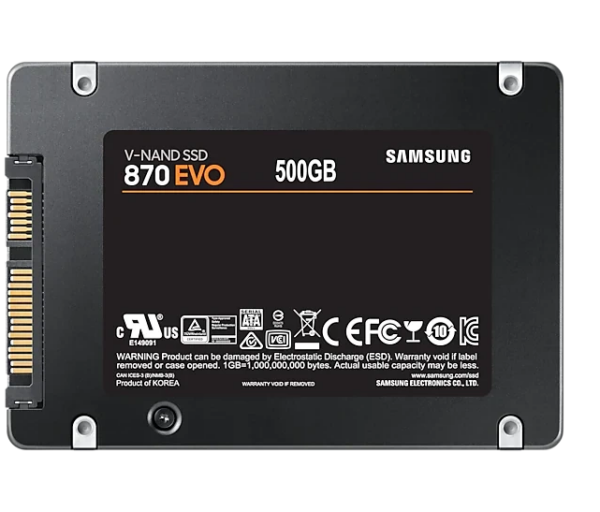 حافظه اس اس دی اینترنال سامسونگ مدل 870EVO ظرفیت 500 گیگابایت