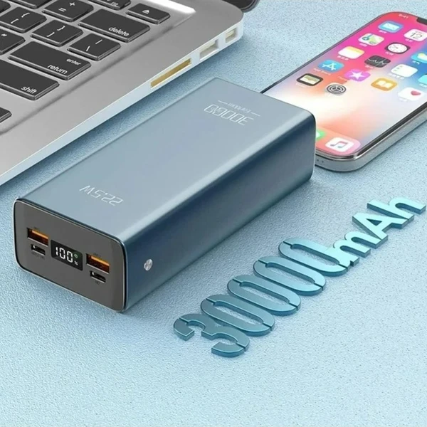پاوربانک ایکسهانز XHANZ  مدل PB-302 ظرفیت 30000 میلی آمپر ساع