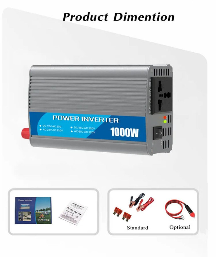 اینورتر سینوسی مدل M9500 ظرفیت 1000 وات