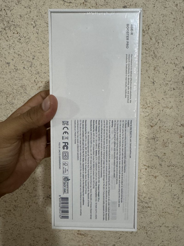 دستگاه جوانساز بوستر پرو مدی کیوب / Medicube AGE-R Booster Pro