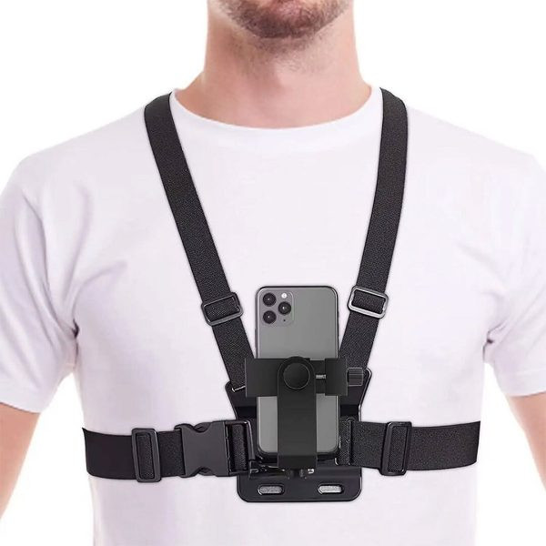 هولدر سینه موبایل و دوربین ورزشی مدل Chest Mount
