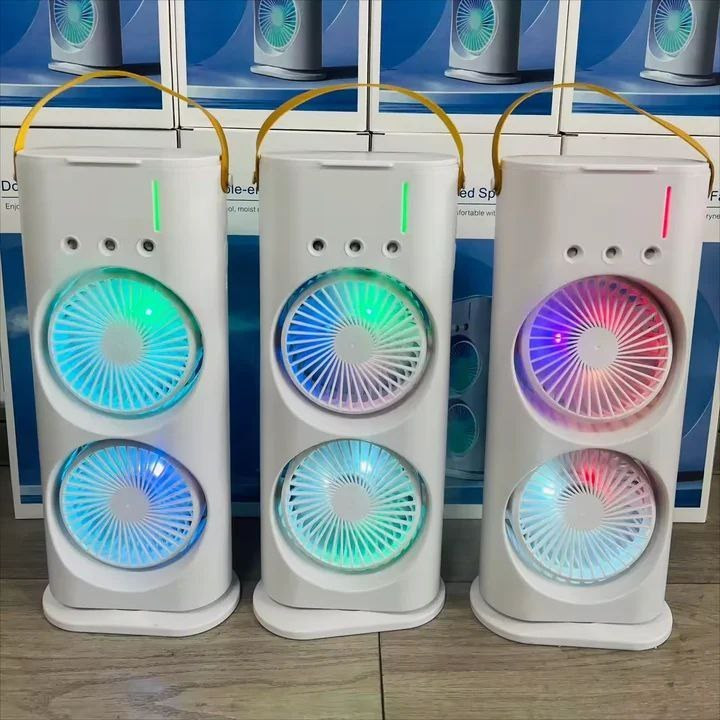 پنکه مه پاش دو طرفه شارژی مدل Double Ended Spray Fan