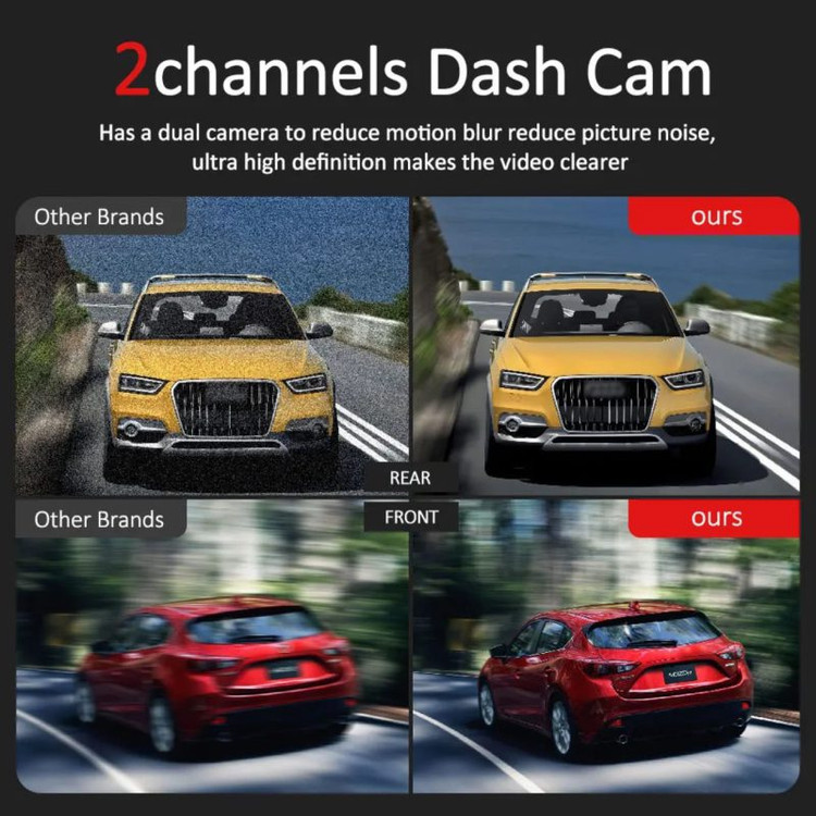 دوربین خودرو DISCOVERY کیفیت ULTRA HD 4K با جی پی اس